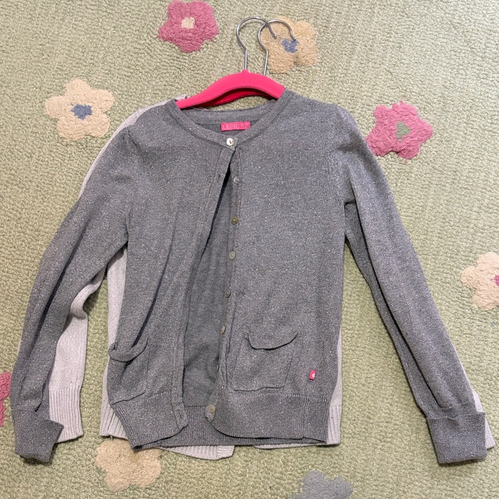 Kids / Girls Gray Cardigan Set/Bundle - Picture 12 of 12